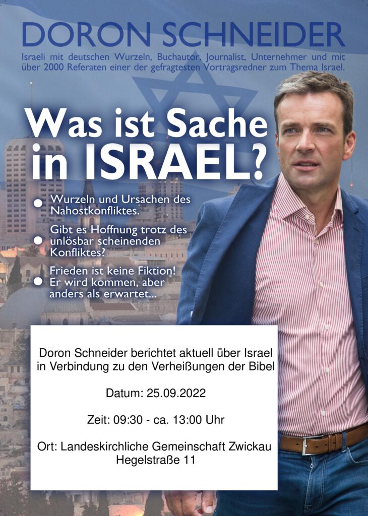 Israelstunde mit Doron Schneider @ LKG Zwickau